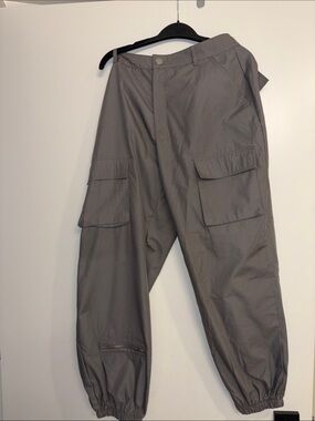 Gray Cargo Pants